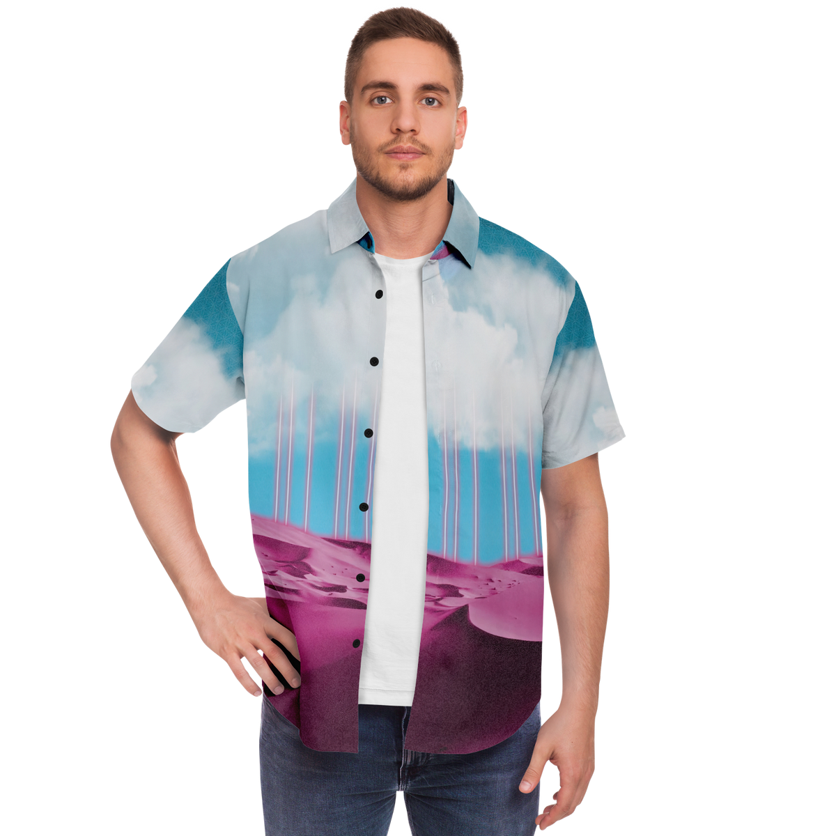 Electric Desert Button Down Shirt