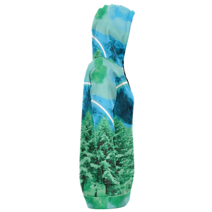 The Minty Wonderland Hoodie Dress