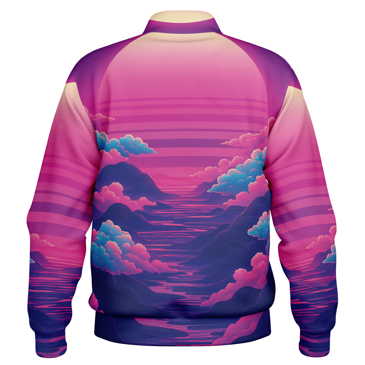 Duskwave Varsity Jacket