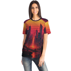 Neon Sunrise Tee