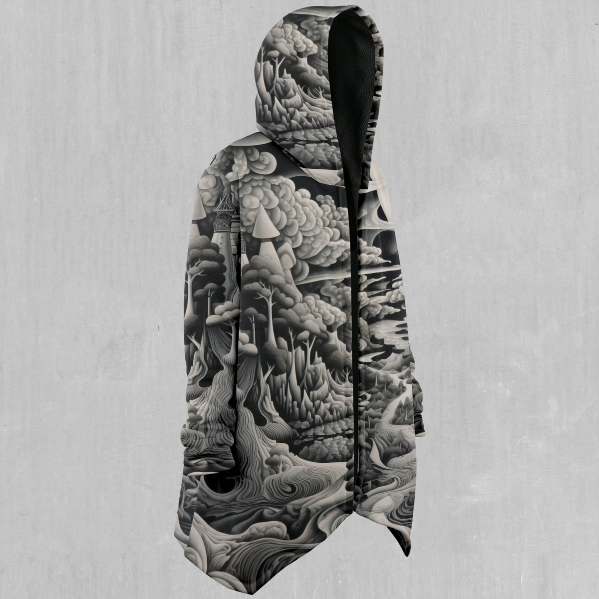 Ethereal Moonlight Cloak (Black Fur)