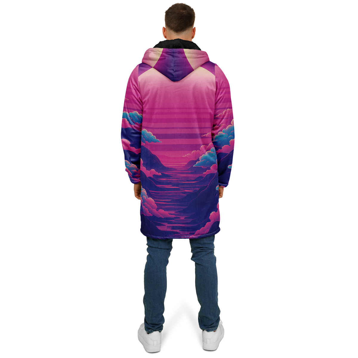 Duskwave Zip Up Cloak