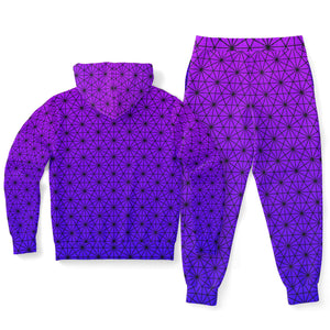 Star Net (Ultraviolet) Tracksuit - Festival Clothing, Rave Outfits, EDM Gear