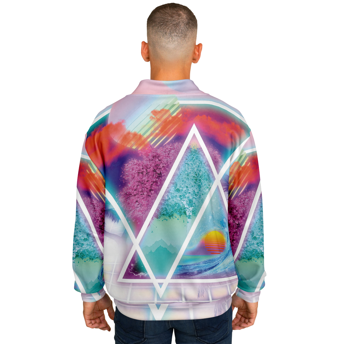 Dimensions Collide Varsity Jacket