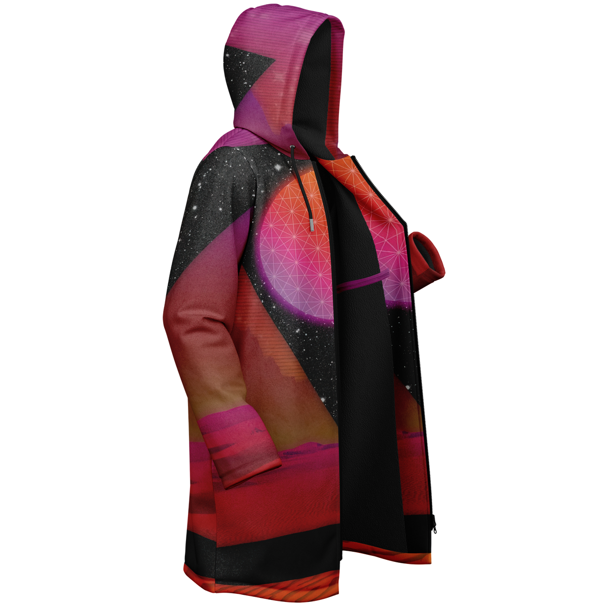 Desert Continuum Zip Up Cloak