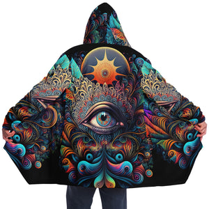 Cosmic Eye Cloak (Black Fur)