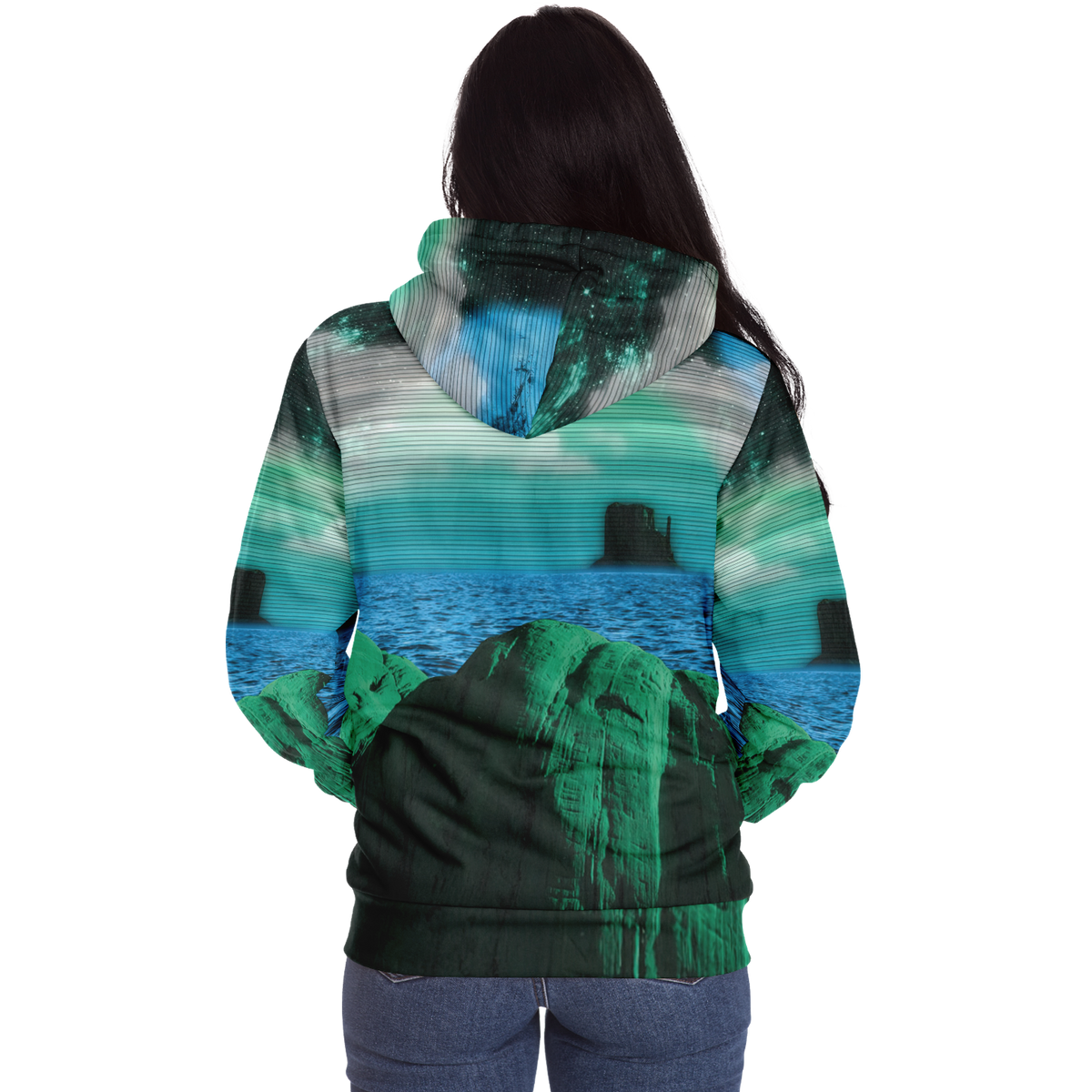 Emerald Canyon Sherpa Hoodie