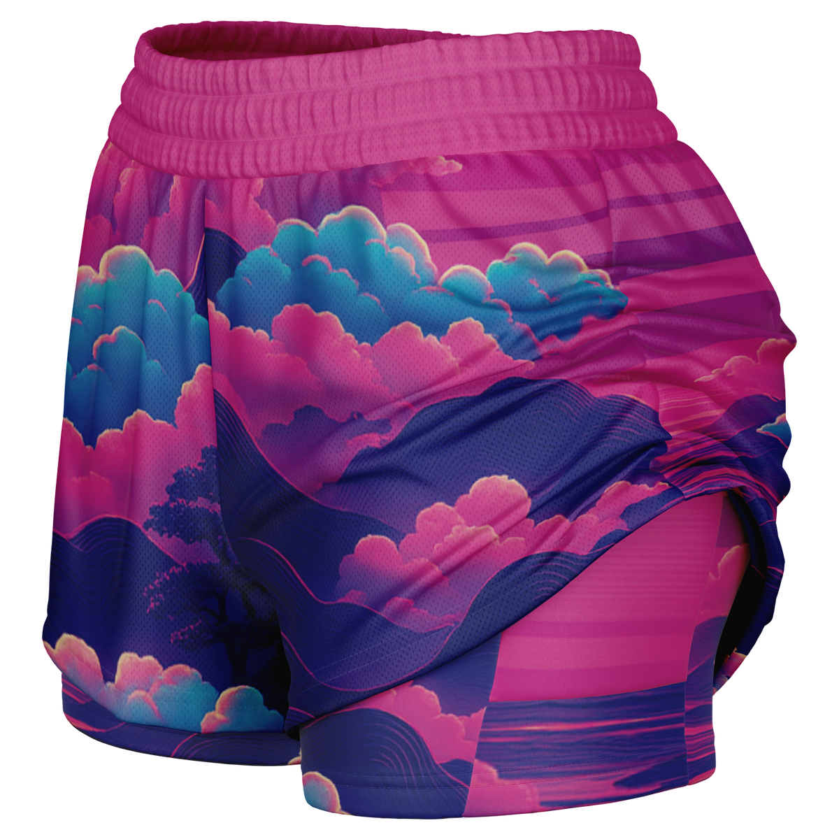 Duskwave Women's 2-in-1 Shorts