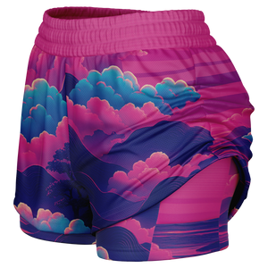 Duskwave Women's 2-in-1 Shorts