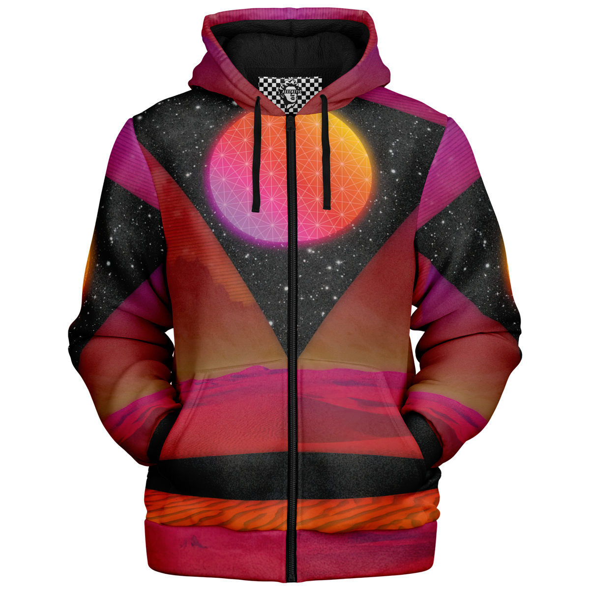 Desert Continuum Sherpa Hoodie