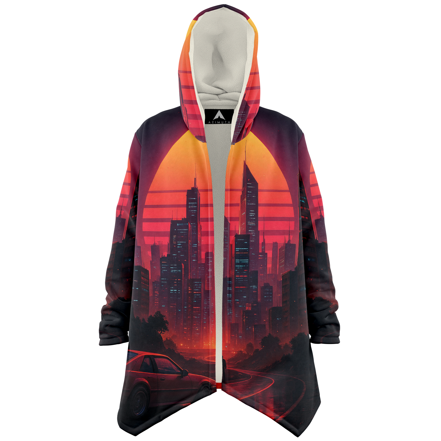 Neon Sunrise Cloak