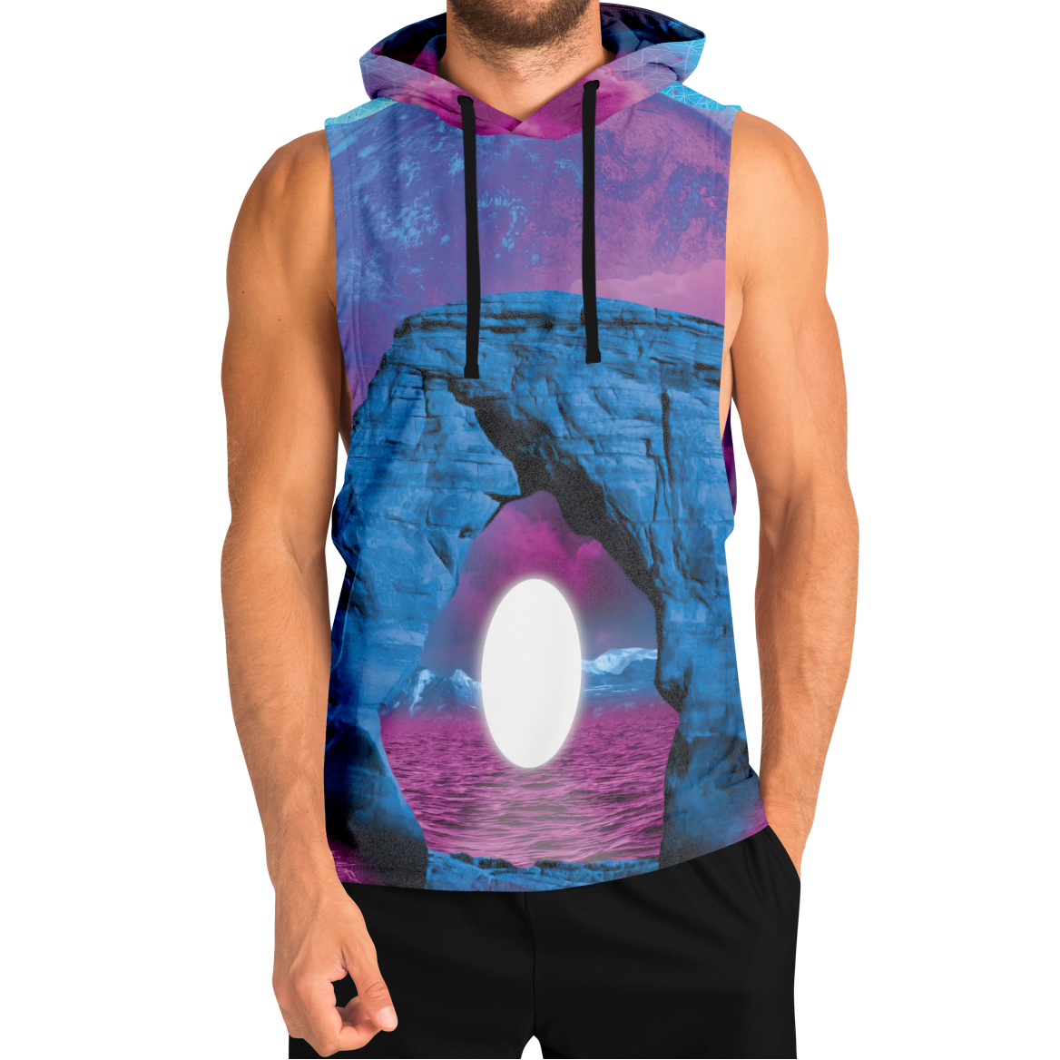 The Visitor Sleeveless Hoodie