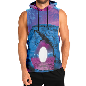 The Visitor Sleeveless Hoodie