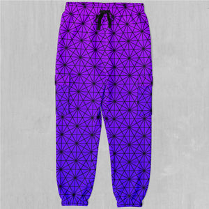 Star Net (Ultraviolet) Cargo Joggers