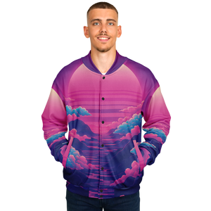 Duskwave Varsity Jacket
