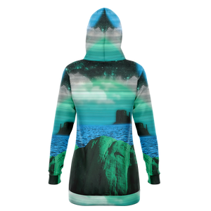 Emerald Canyon Hoodie Dress