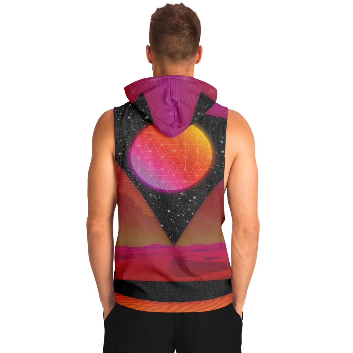 Desert Continuum Sleeveless Hoodie