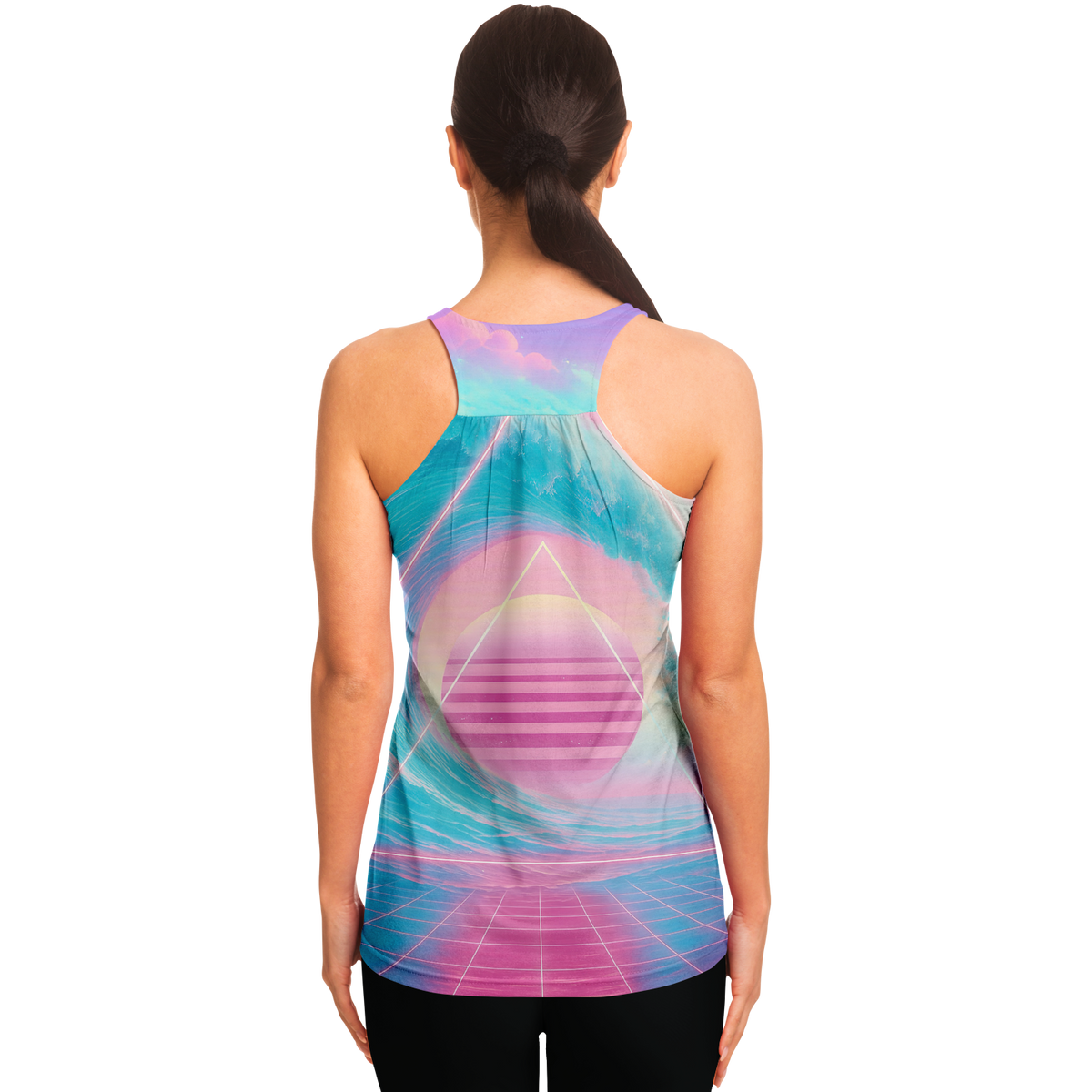 Grid Tide Women's Tank Top
