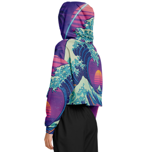 Neonami Cropped Hoodie