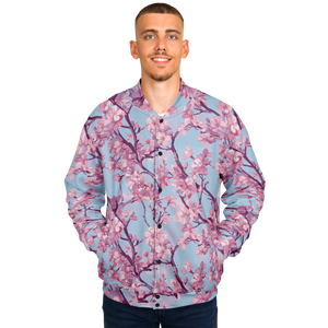 Cherry Blossom Varsity Jacket