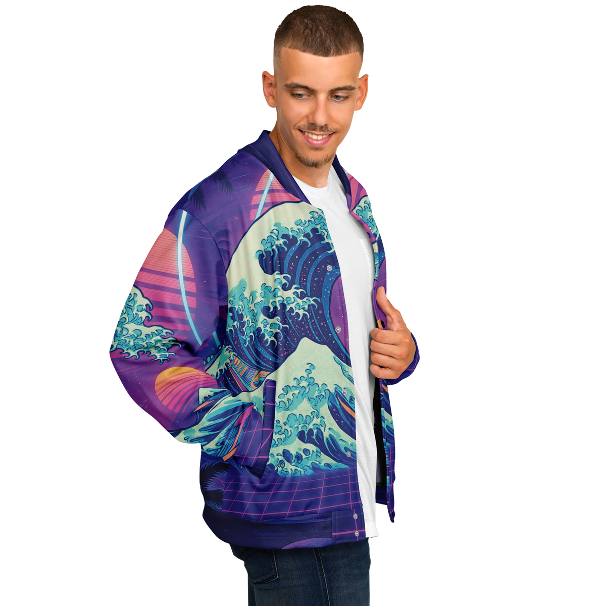 Neonami Varsity Jacket