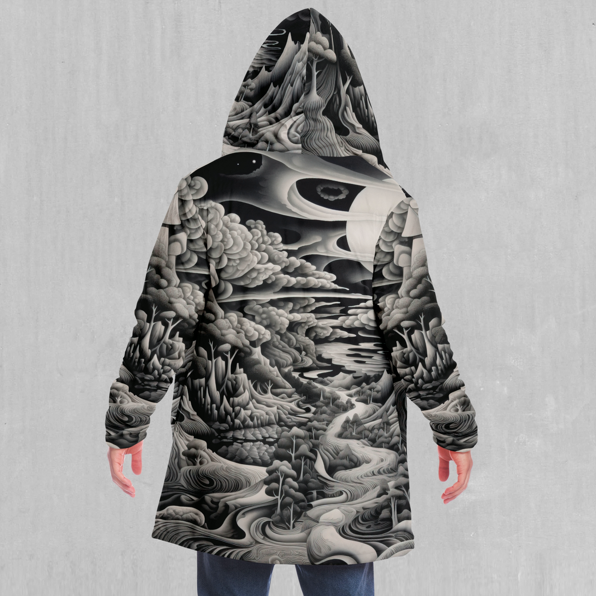 Ethereal Moonlight Cloak (Black Fur)