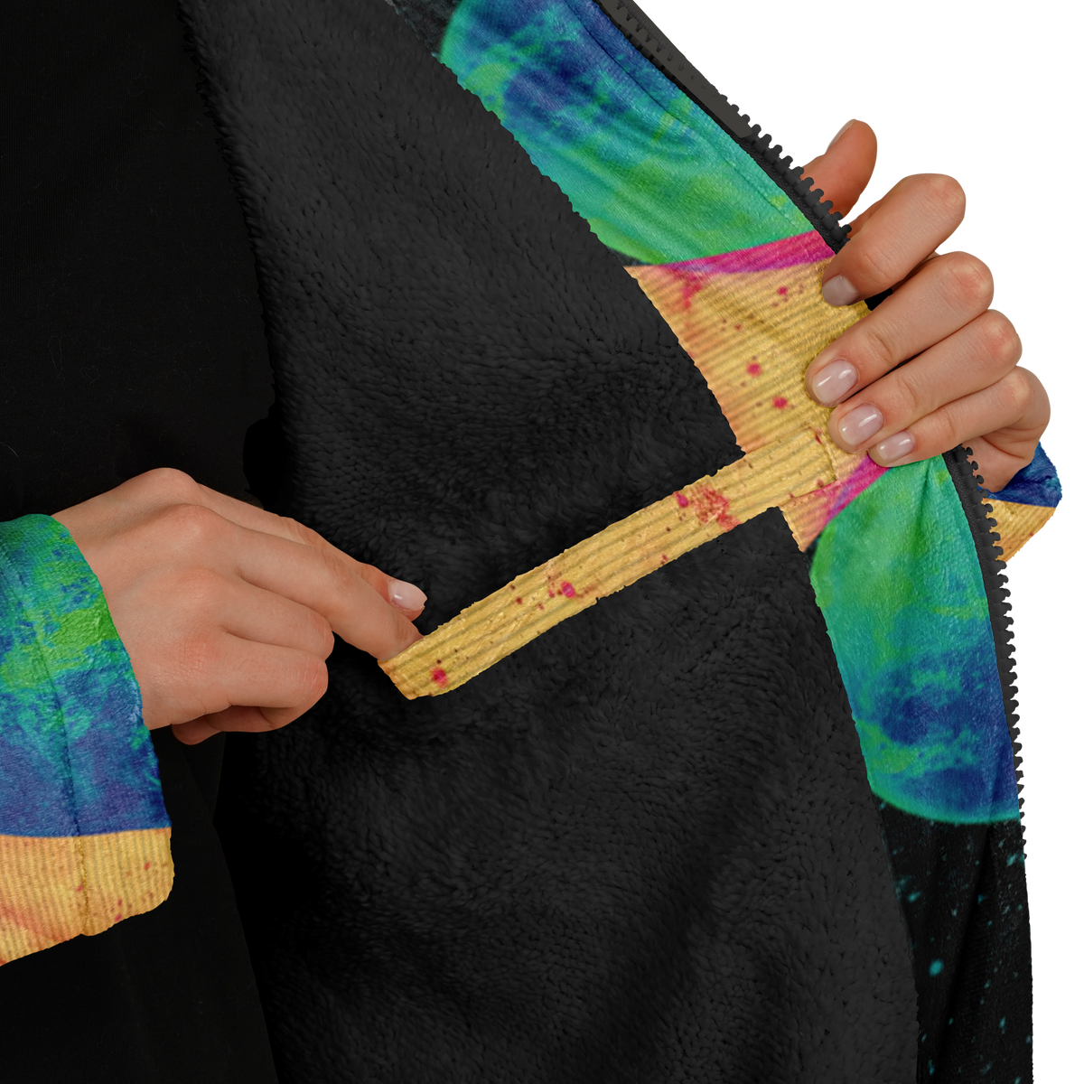 Juncture Zip Up Cloak