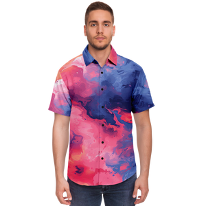 Quantum Tides Button Down Shirt