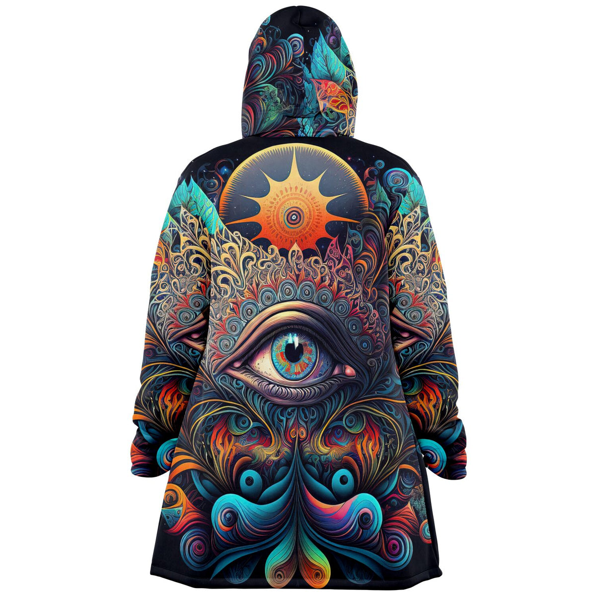 Cosmic Eye Cloak (Black Fur)