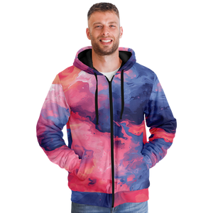 Quantum Tides Sherpa Hoodie