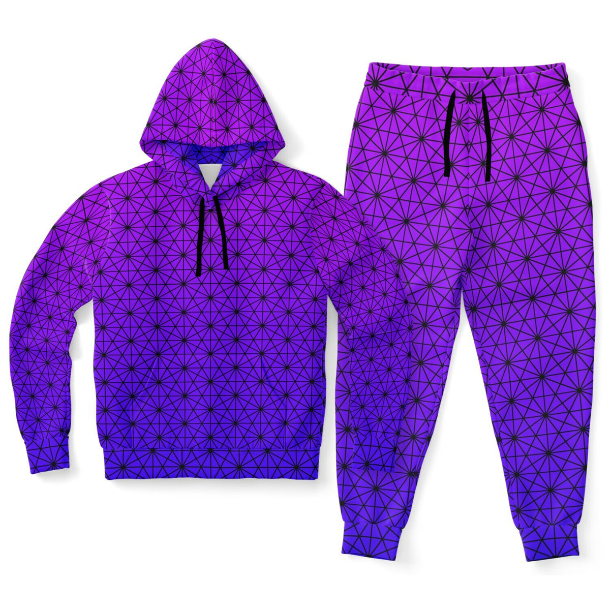 Star Net (Ultraviolet) Tracksuit - Festival Clothing, Rave Outfits, EDM Gear