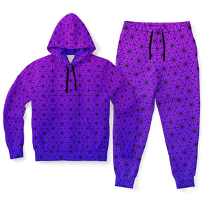 Star Net (Ultraviolet) Tracksuit - Festival Clothing, Rave Outfits, EDM Gear