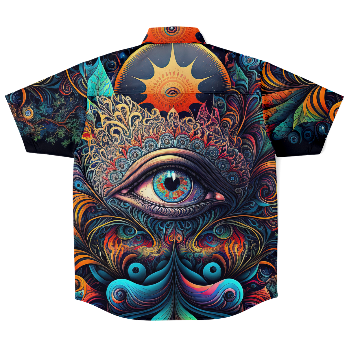 Cosmic Eye Button Down Shirt