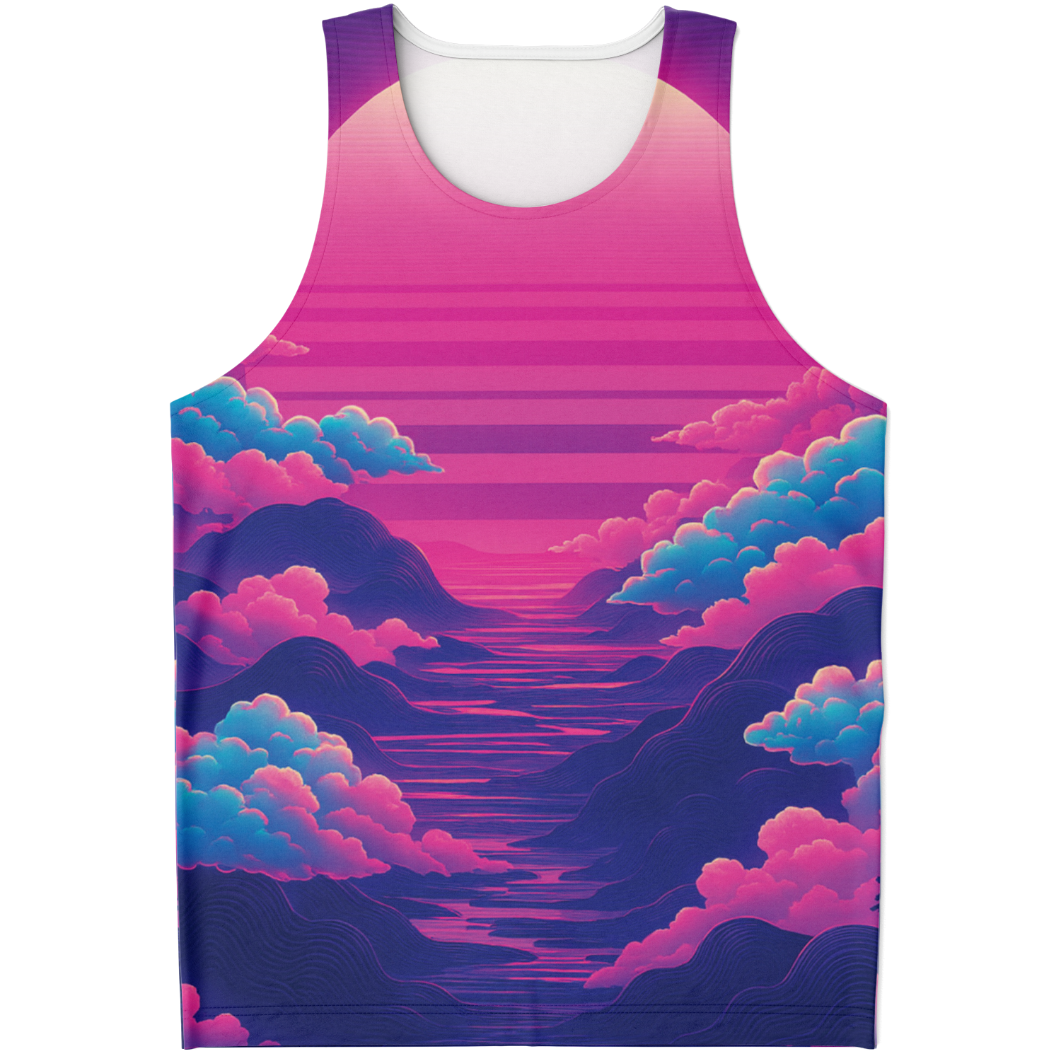 Duskwave Men's Tank Top