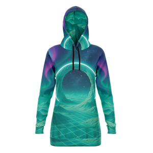Astral Gateway Hoodie Dress