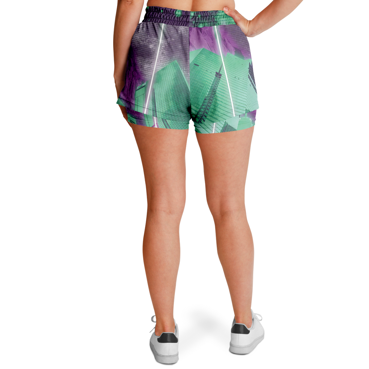 City of Radiance Women's 2-in-1 Shorts