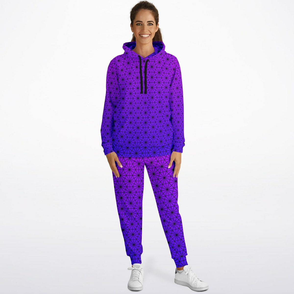 Star Net (Ultraviolet) Tracksuit - Festival Clothing, Rave Outfits, EDM Gear