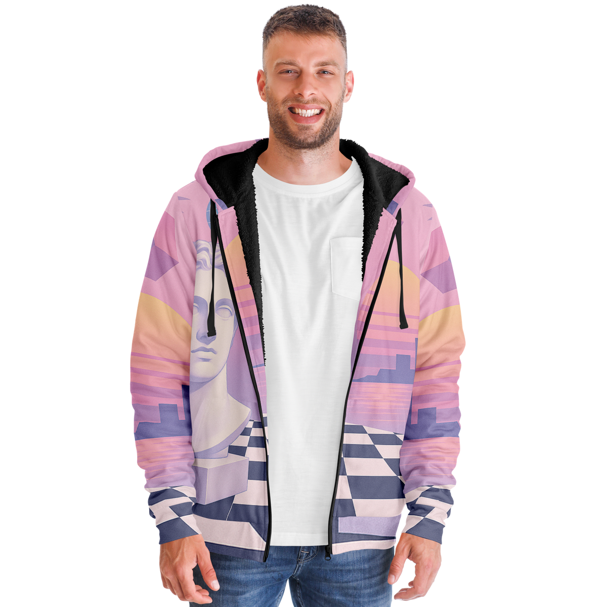 Corinthian Sherpa Hoodie