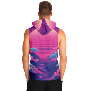 Duskwave Sleeveless Hoodie