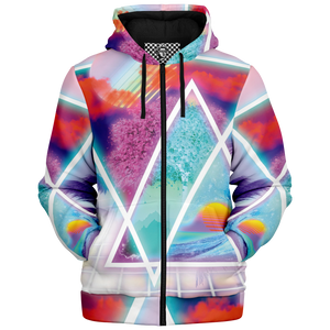 Dimensions Collide Sherpa Hoodie