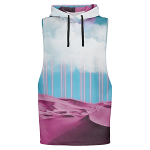 Electric Desert Sleeveless Hoodie