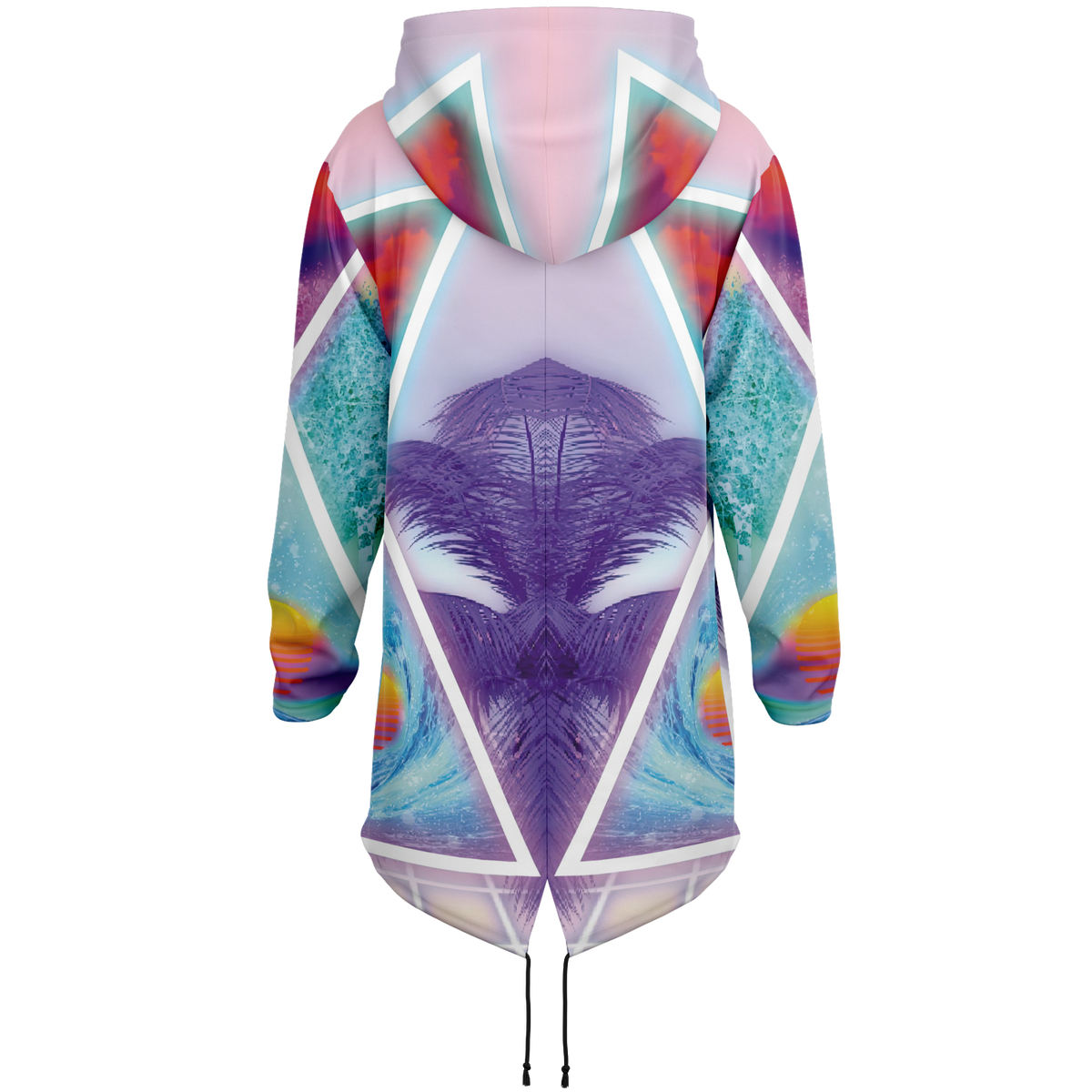 Dimensions Collide Longline Hoodie