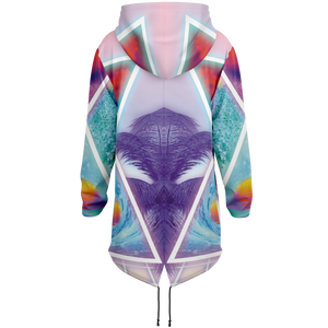 Dimensions Collide Longline Hoodie