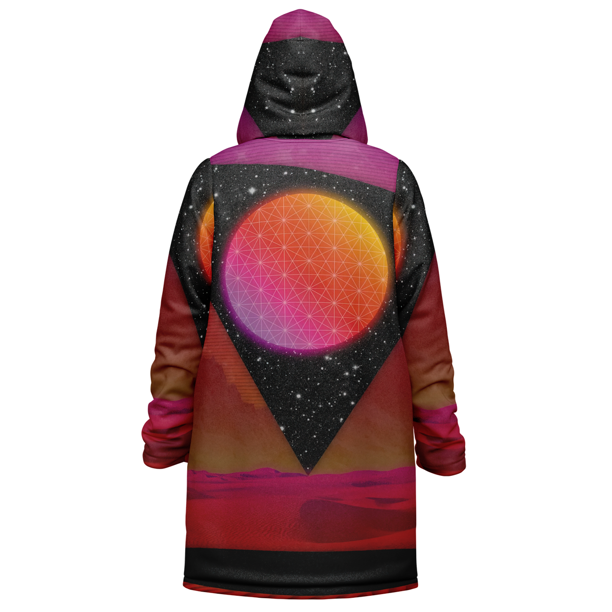 Desert Continuum Zip Up Cloak