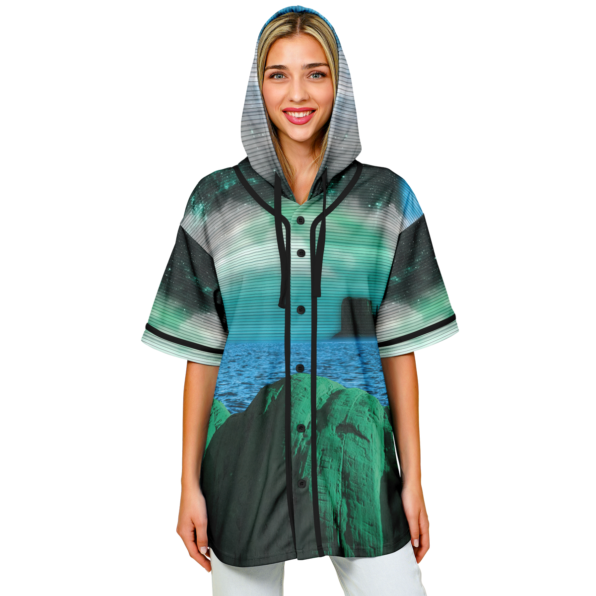 Emerald Canyon Hooded Jersey