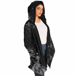 Dark Matter Cloak (Black Fur) - Festival Clothing, Rave Outfits, EDM Gear