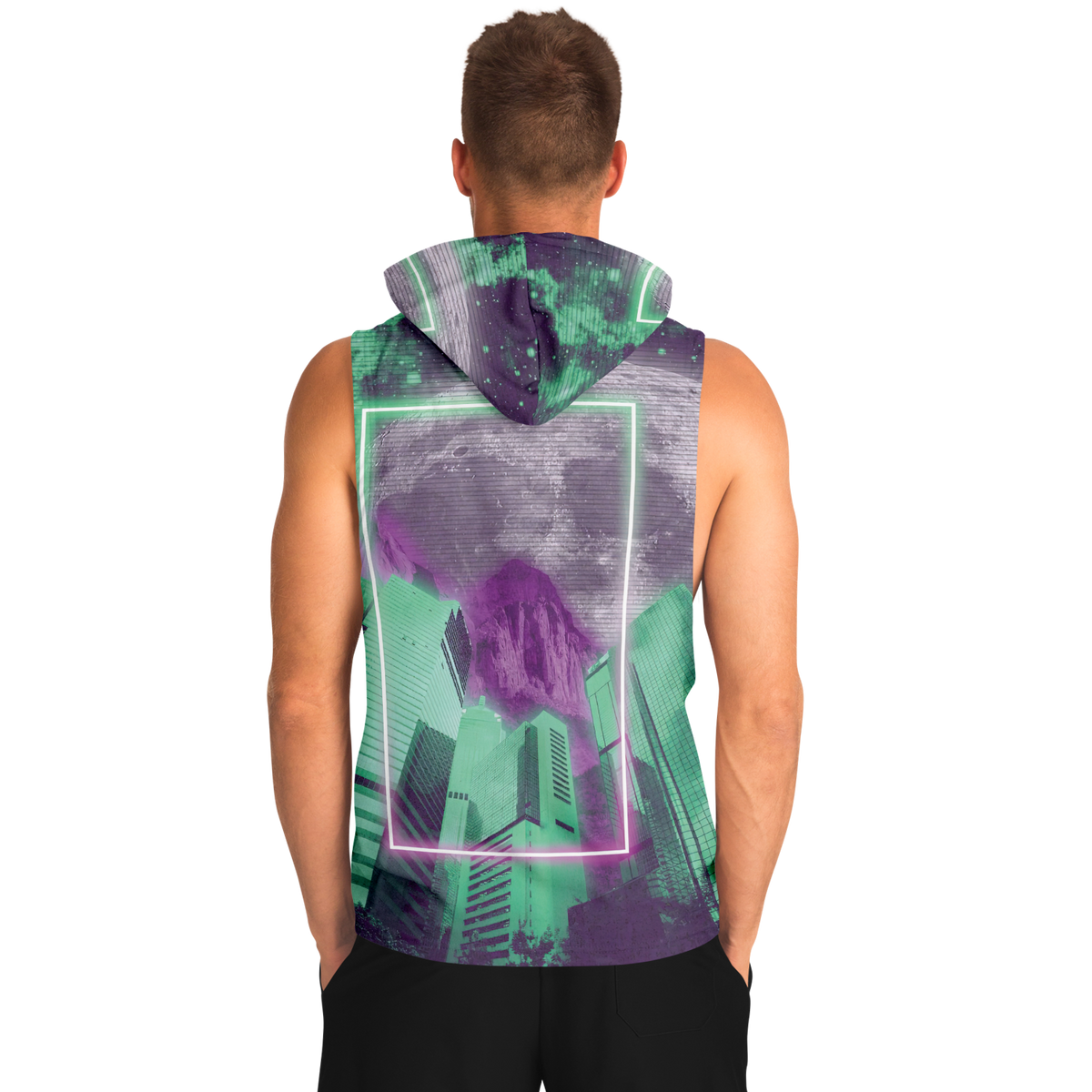 City of Radiance Sleeveless Hoodie