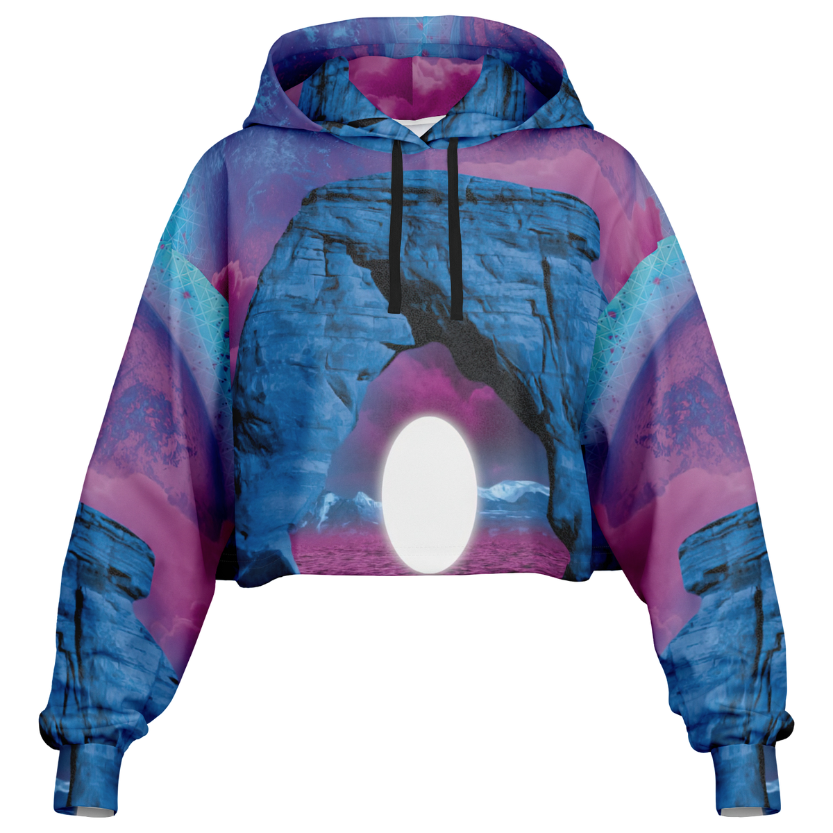 The Visitor Cropped Hoodie