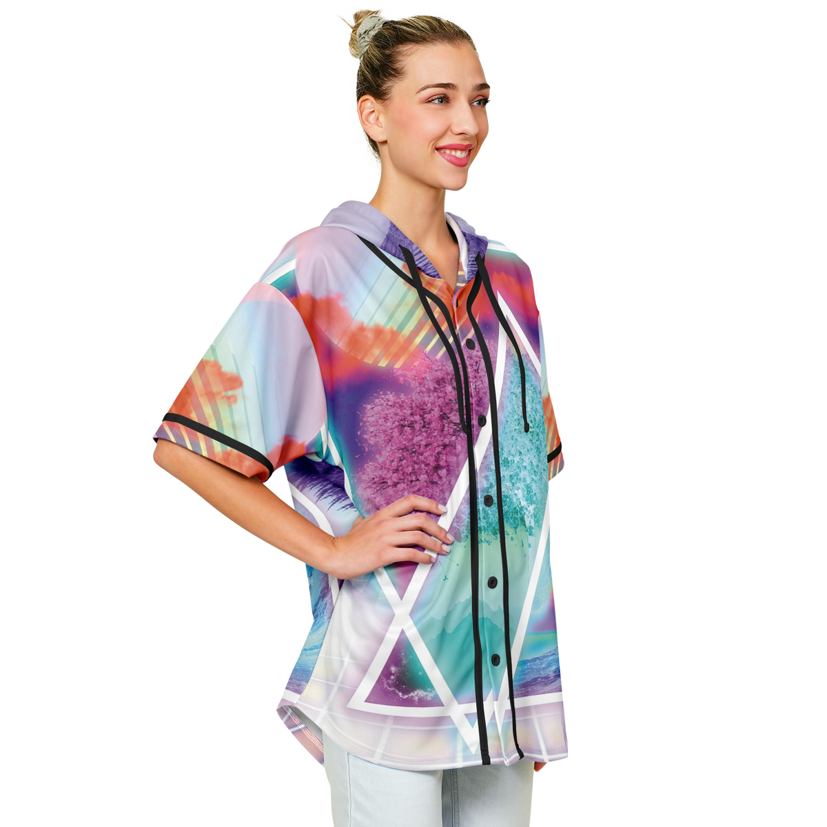 Dimensions Collide Hooded Jersey