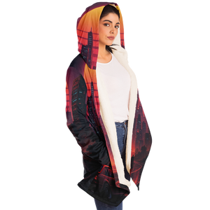 Neon Sunrise Cloak